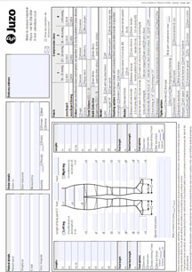 A thumbnail of the Juzo Expert Lower Limb order form