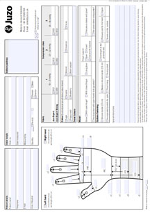 A thumbnail of the Juzo Expert Hand & Finger order form