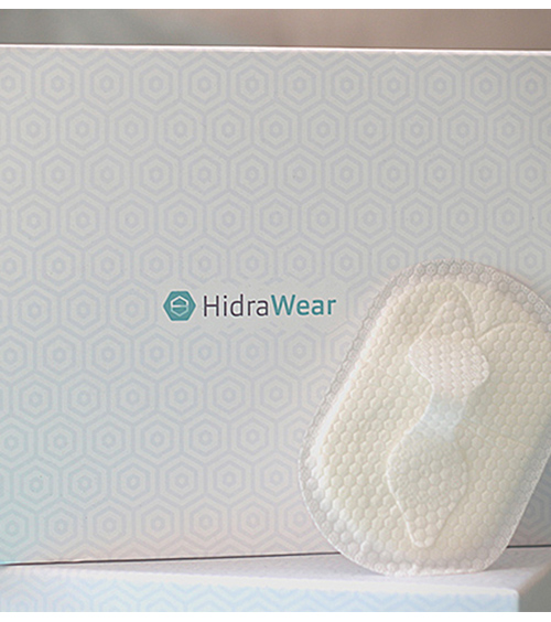 HidraWear SuperAbsorbent Dressings: 7.5cm x 12cm, Box of 60