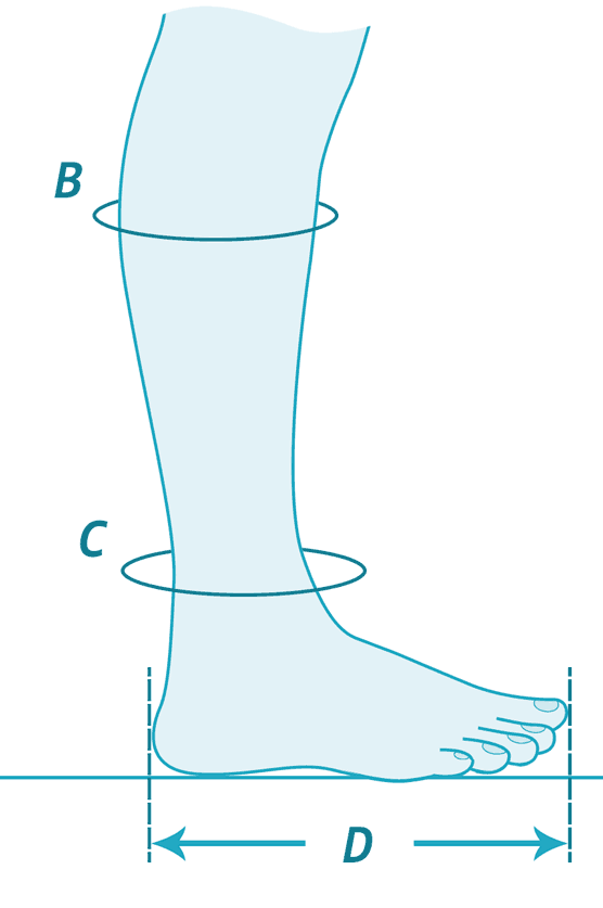 Made To Measure Below Knee Compression Sock | eduaspirant.com